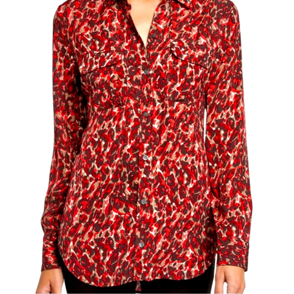 Exceptionally Beautiful Equipment Blouse | EUC | Large